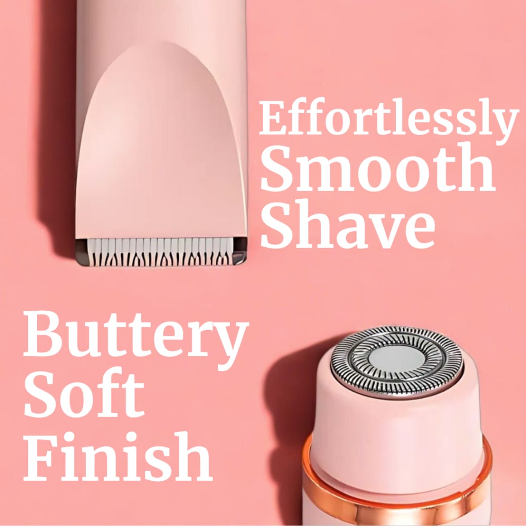 The Ultimate 2-in-1 Body Shaver