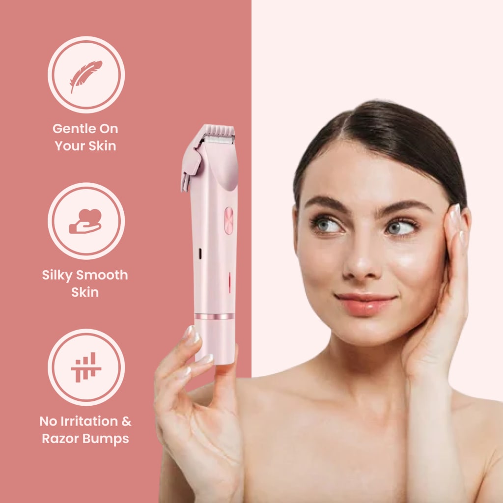 The Ultimate 2-in-1 Body Shaver